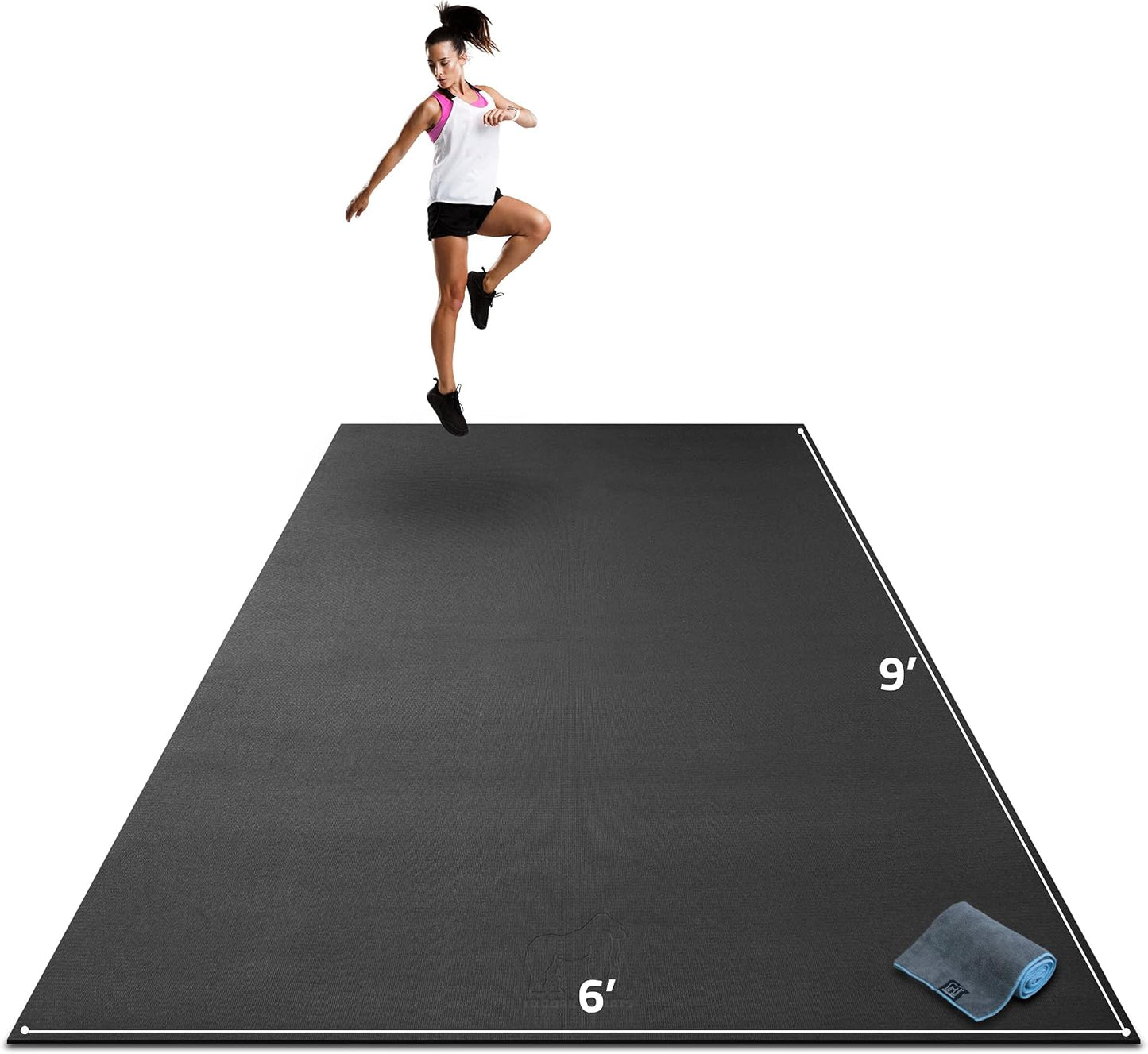 Alfombrilla entrenamiento 9x6' 12x6' 15x6' antiderrap