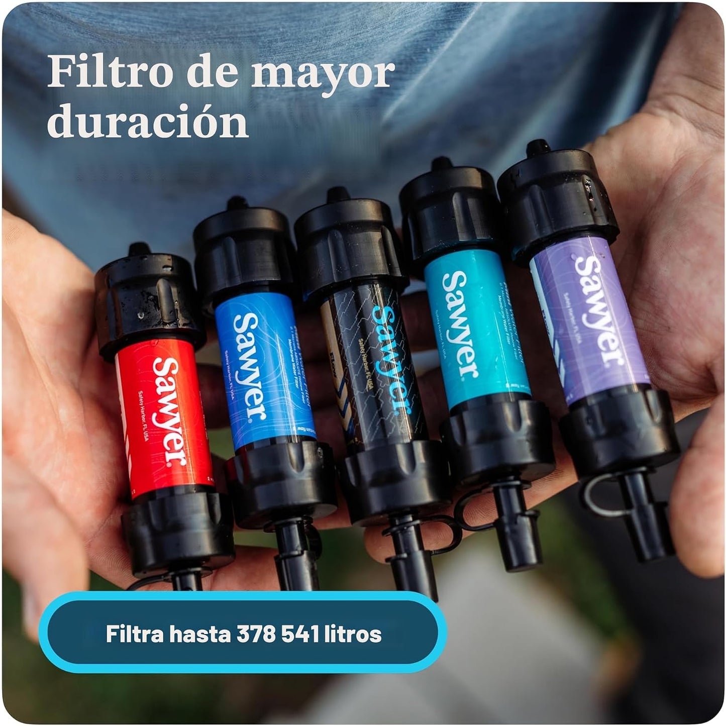 Sistema de Filtración de Agua Mini para Hogar y Viajes