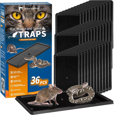 Trampa adhesiva para ratones pack 36 tableros