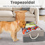 Cesta juguetes perros asa plegable 28.5" sala almacenamiento