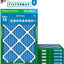 Filtros aire AFB MERV 13 6 Pzas 9.5x19.5x0.75