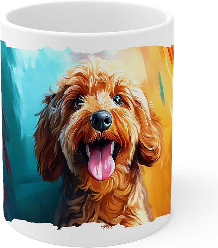 Taza cerámica café con diseño conejo agarre cómodo