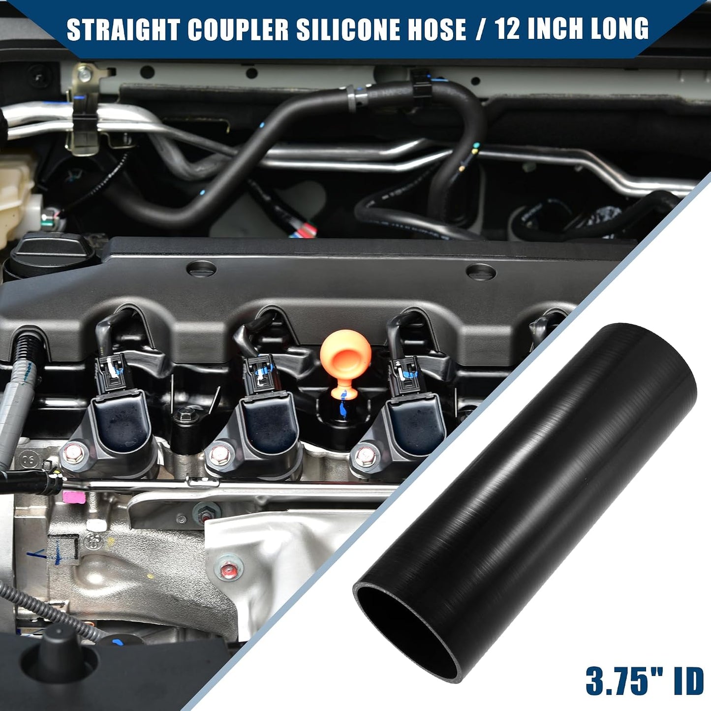 Acoplador manguera silicona intercooler automóvil