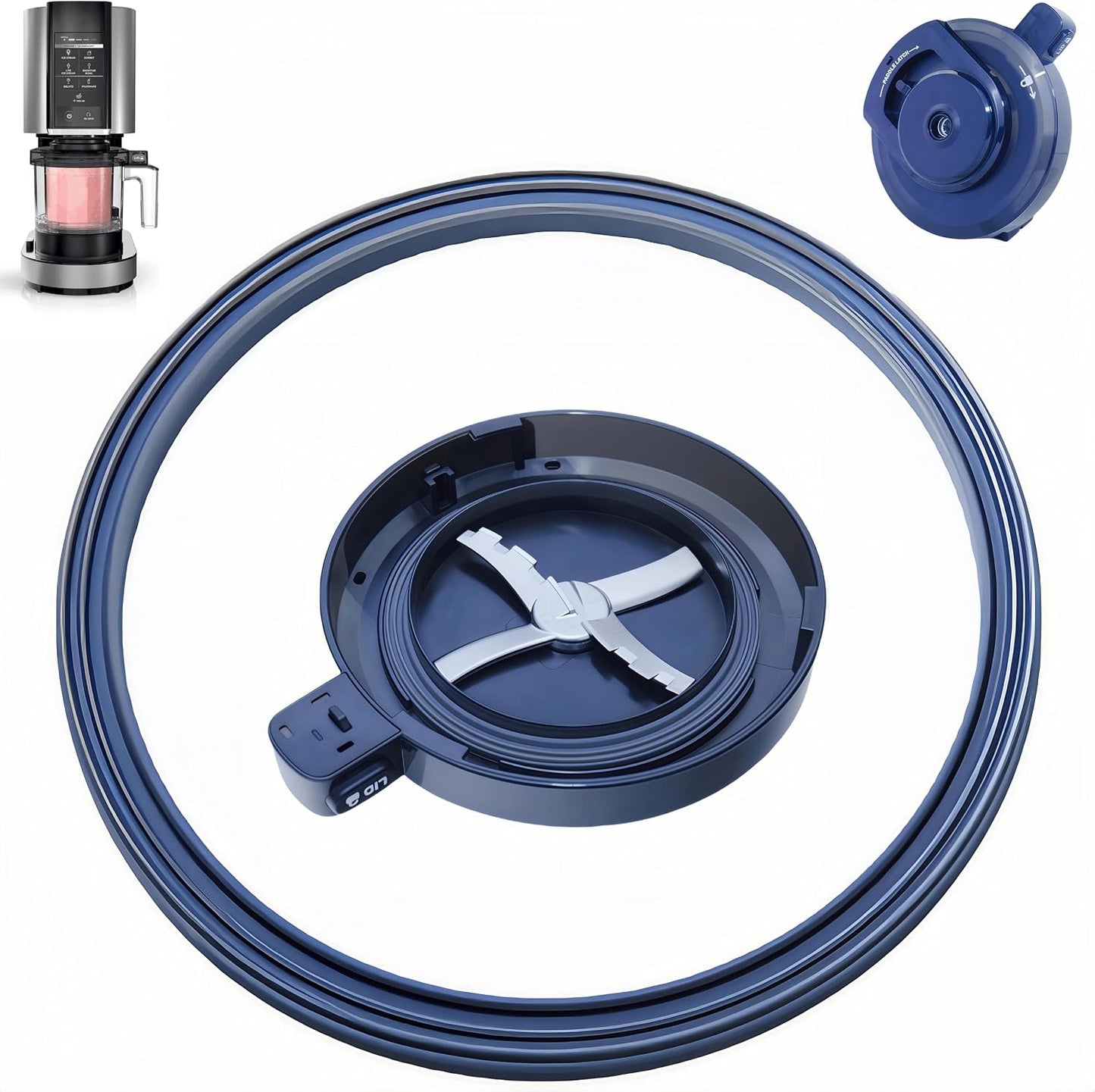 Juntas repuesto helados silicona comp Ninja NC299AMZ