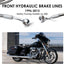 Líneas freno delantero Harley FLH 1996-2013 acero inox