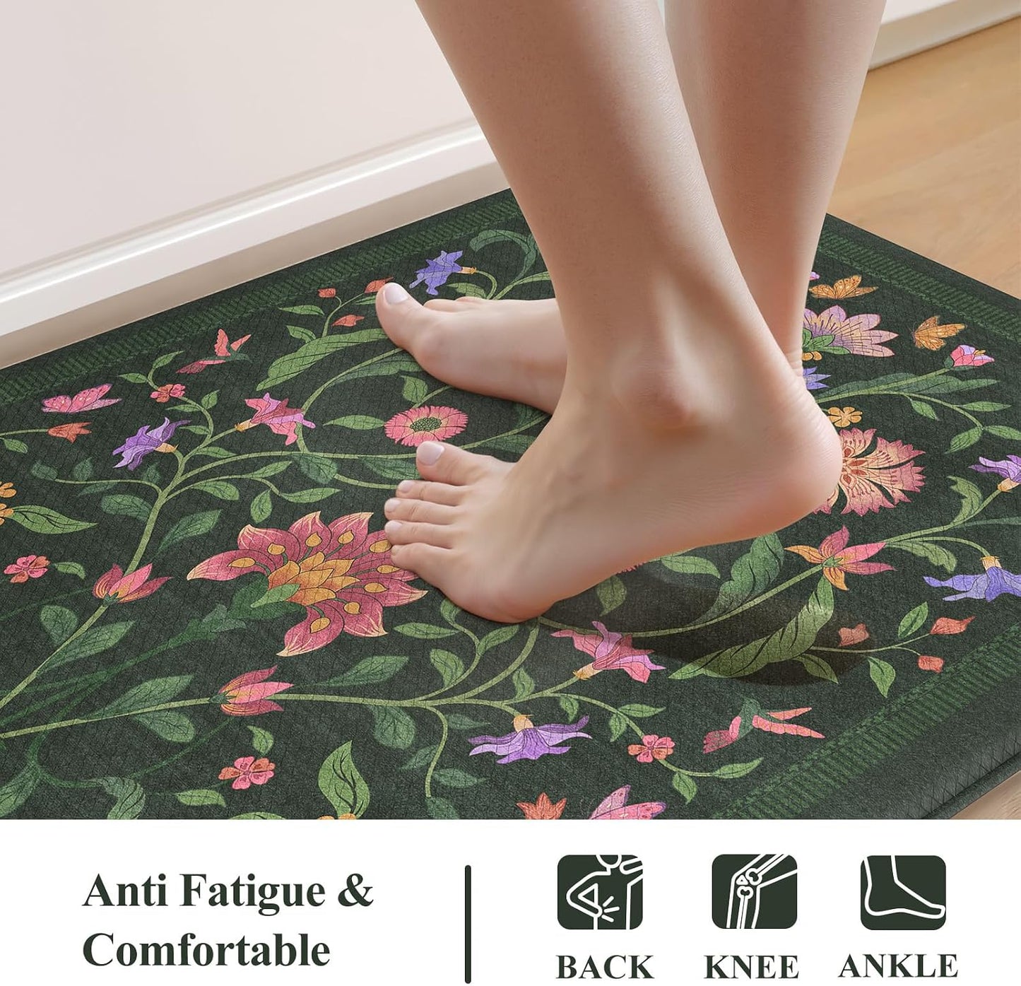 Set 2 Alfombras Antifatiga Cocina 20pulg