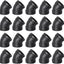 20 Conectores Hierro Fundido Roscados Hembra 3/4pulg Negro