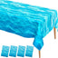 Mantel mar azul plástico 4 pzas 54x108pulg para playa piscina