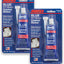 Sellador silicona alta temp 500°F tubo 3oz pack 2