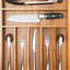 Organiz. cubiertos acacia cajón cocina