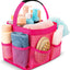 Bolsa organizadora ducha 9 bolsillos plegable viaje gimnasio