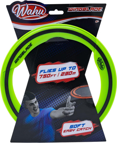 Disco volador aerodinámico goma suave 10pulg color verde
