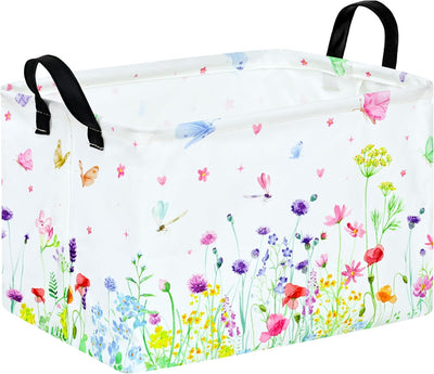 Cesta Almacenamiento Rectangular Hogar Dormitorio Lavanderia