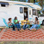 Alfombra Reversible Plástico Impermeable 9x18ft Exteriores
