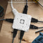 Cable extensión 6 pies 6 salidas con interruptor cubierta silicona 15a 125v