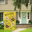 Bandera bienvenida verano 12x18" doble cara jardín patio