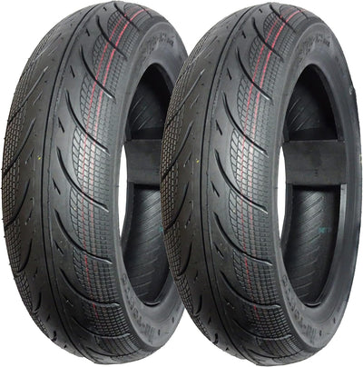 Set 2 Neumáticos 120/70-12 Sin Cámara Scooter 12pulg