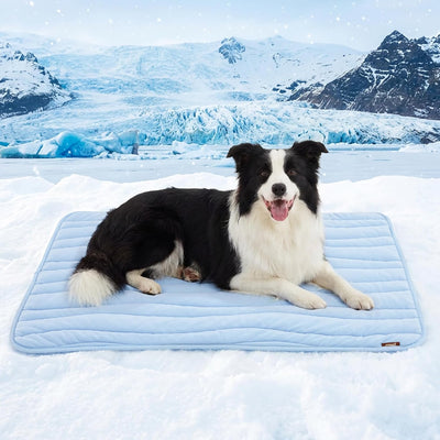 Tapete refrescante perros XL fibra fresca antideslizante