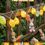 Guirnalda luces LED pollitos Pascua 8.5pies 10 luces multicolor
