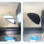 2 Cortinas Freightliner Cascadia parasol aislado cabina