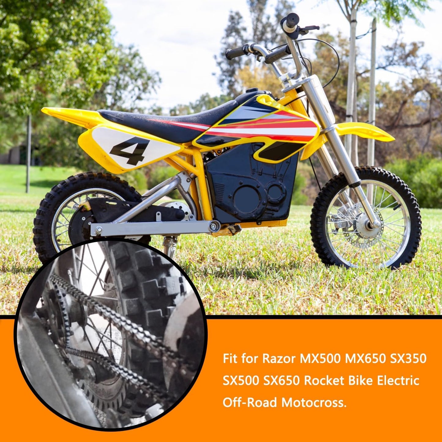 Kit rompedor cadena 132L para MX500 SX500 Rocket Bike