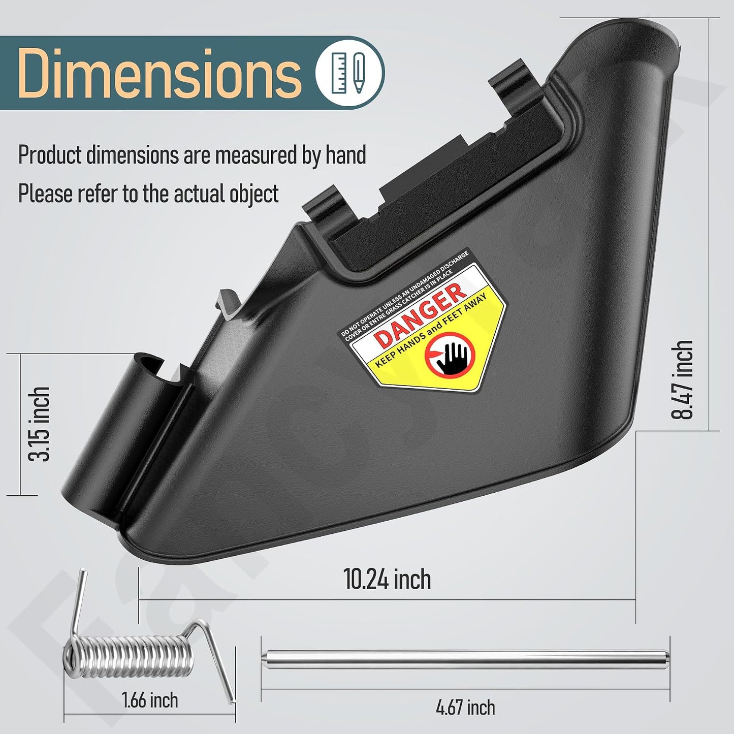 Canal descarga lateral comp S-napper 21" SP70