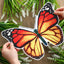 10 Imanes Mariposa Puerta Garaje 12pulg Decoración