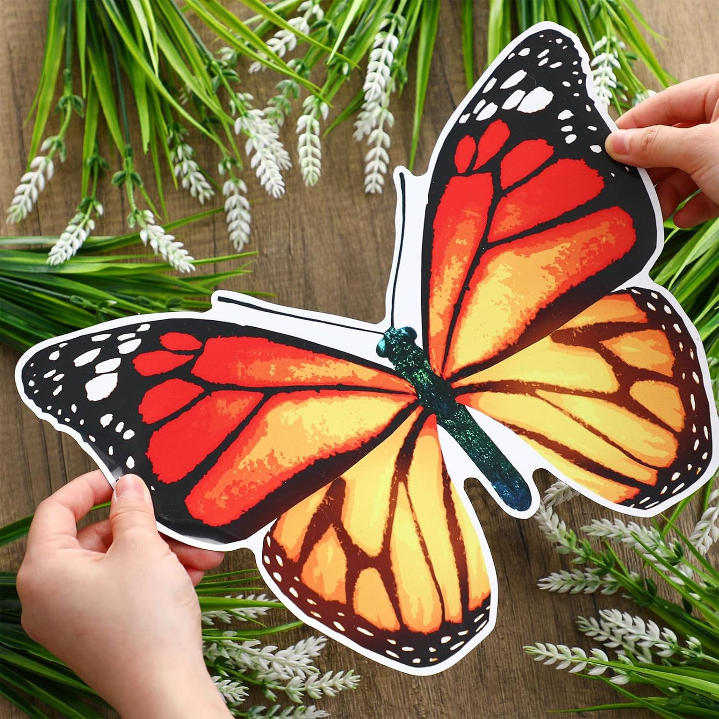 10 Imanes Mariposa Puerta Garaje 12pulg Decoración