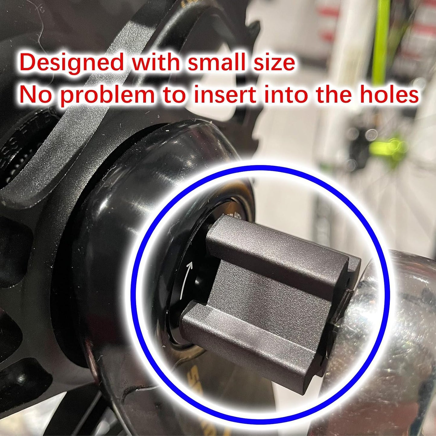 Herramienta extracción tapa doblaje SRAM BB30 portátil