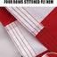 Bandera EE.UU. 3x5ft para exteriores estrellas bordadas
