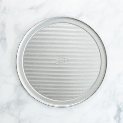 Bandeja pizza antiadherente 16pulg acero aluminizado