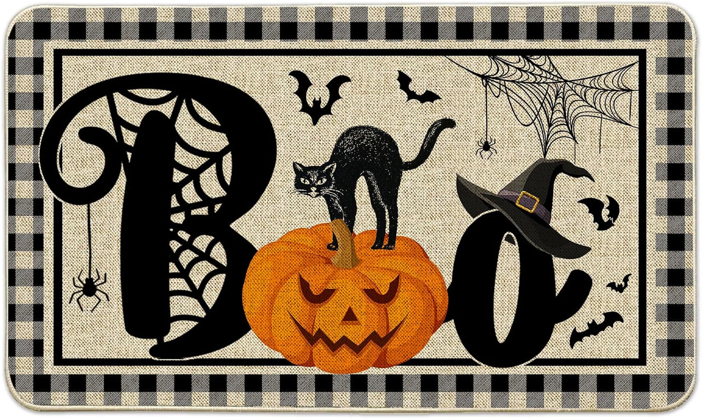 Tapete Halloween espeluznante 17x29" exterior