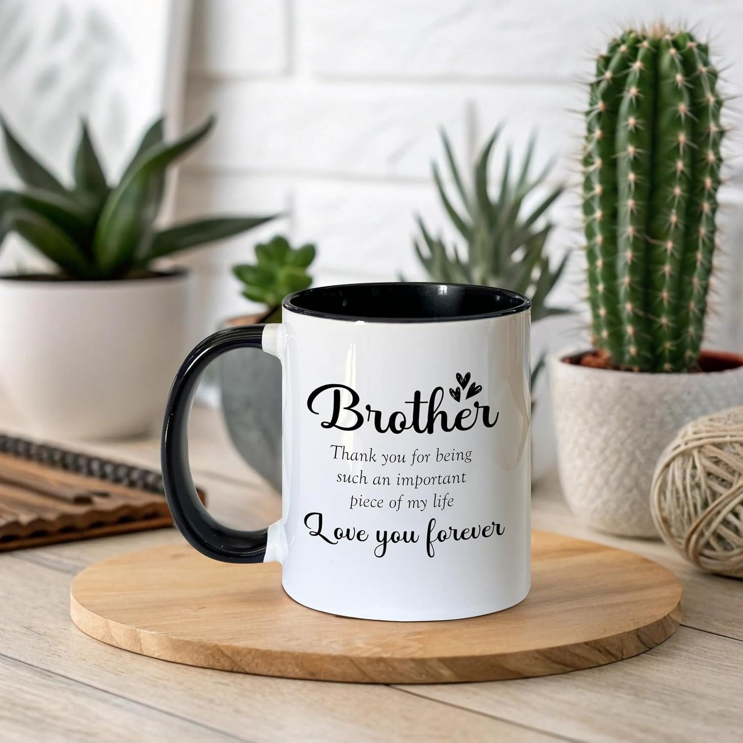 Taza café cerámica 11oz regalo hermanos día padre