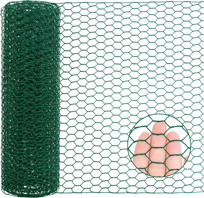 Alambre de pollo galvanizado PVC hexagonal 0.6 para jardín