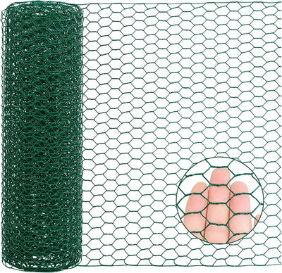 Alambre de pollo galvanizado PVC hexagonal 0.6 para jardín