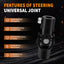 Junta eje universal negro 3.78" 3/4x9/16 -26 spline
