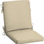 Cojín respaldo silla Arden 18x16.5pulg Tan