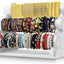 Soporte terciopelo 3 niveles para joyas y llaves