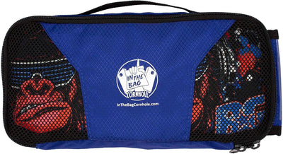 Bolsa Cornhole azul 4 pzas reutilizable malla