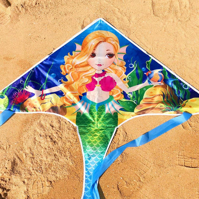 Kite Delta Fácil de Volar para Niñas y Niños