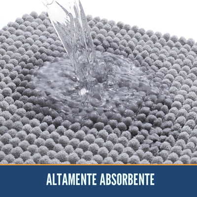 Alfombras baño felpilla suaves antideslizante lavables hogar
