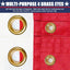 Bandera EE.UU. 3x5ft multiusos con ojales latón