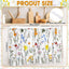 Cortinas privacidad autoadhesivas 28x34.6pulg baño cocina