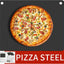Plancha para pizza acero inox 16x13.4 pulg profesional