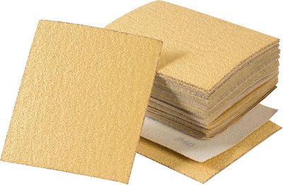 50 Hojas Lija 40-1000 Grano Surtido 5.5x4.5pulg Carpintería