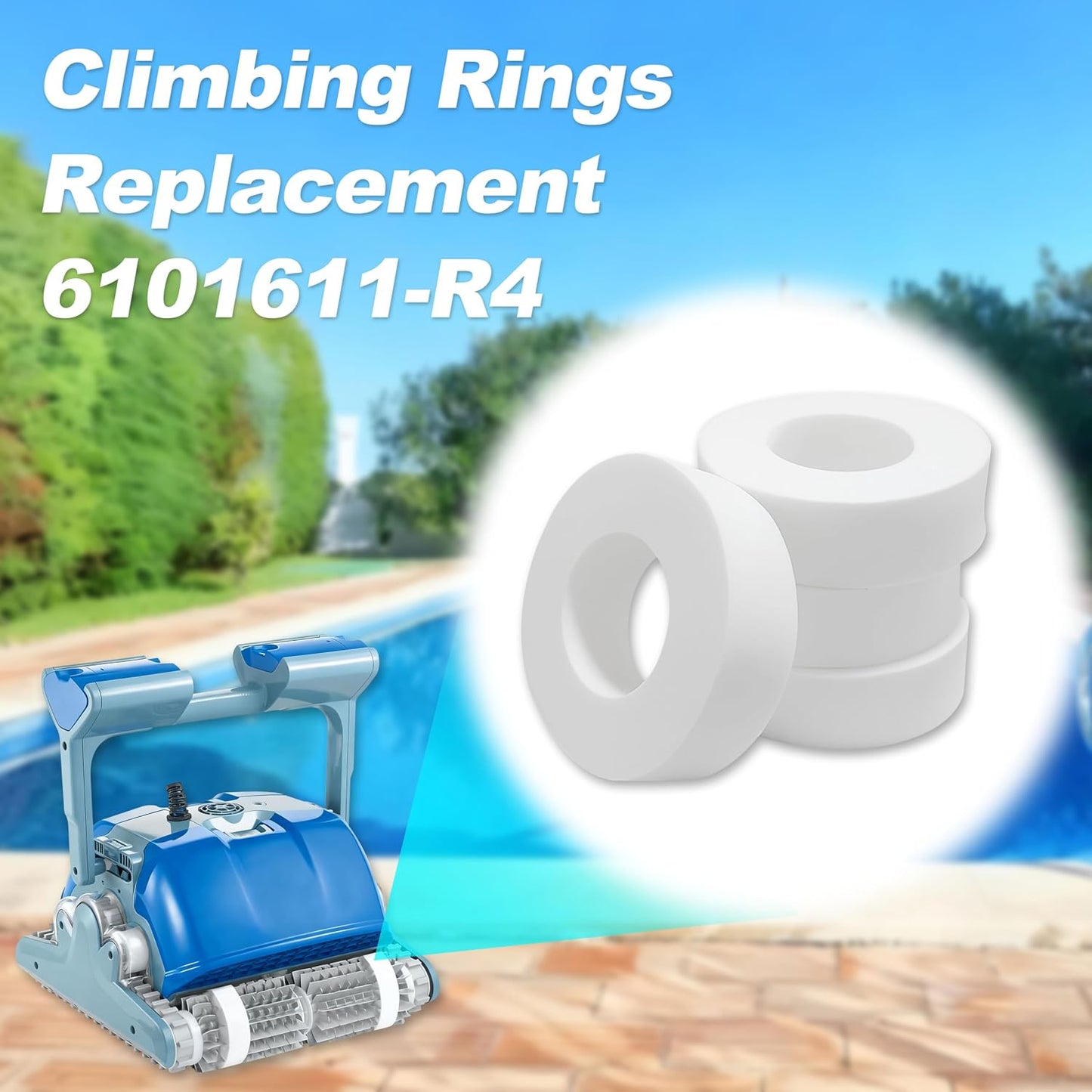 Anillo escalada repuesto limpiador piscinas Maytronics