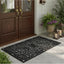 Felpudo goma 30x48pulg color negro