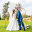 Soporte arco metal 7.2x6ft dorado para fiestas globos