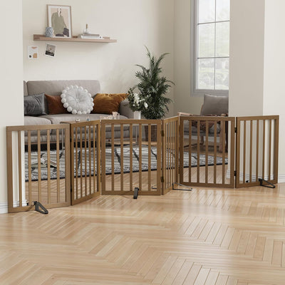 Puerta plegable para perros para escaleras y casa