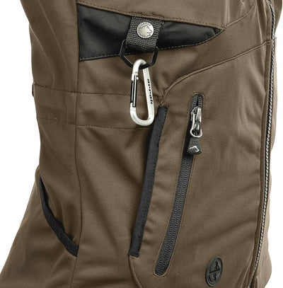Chaleco Acadia Softshell para mujer marrón